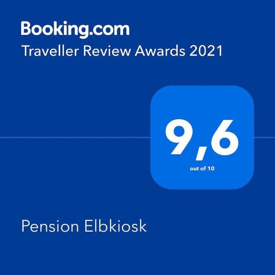 Pension Elbkiosk Kleinzadel Esterno foto